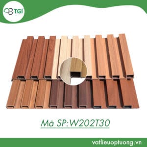 Tấm nhựa giả gỗ ốp tường