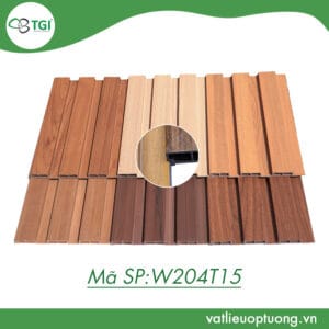 Tấm nhựa giả gỗ ốp tường