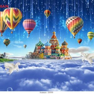 Tranh dán tường Cần Thơ 2099