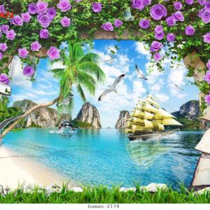 Tranh dán tường Cần Thơ 2174
