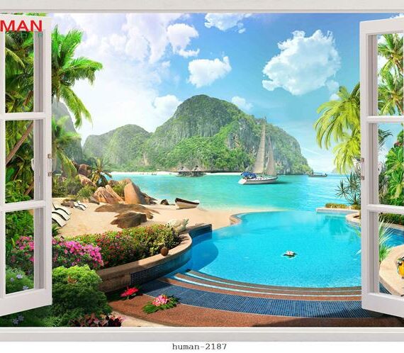 Tranh dán tường  Phong cảnh tại Cần Thơ