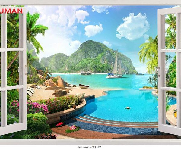 Tranh dán tường Phong cảnh tại Cần Thơ