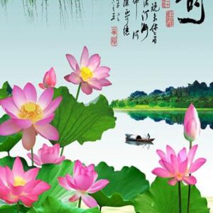 Tranh dán tường Cần Thơ 1010