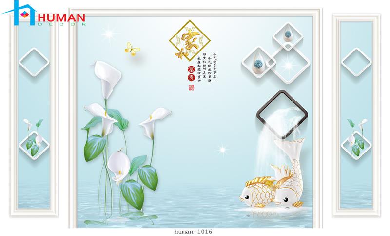 Tranh dán tường Cần Thơ 1016