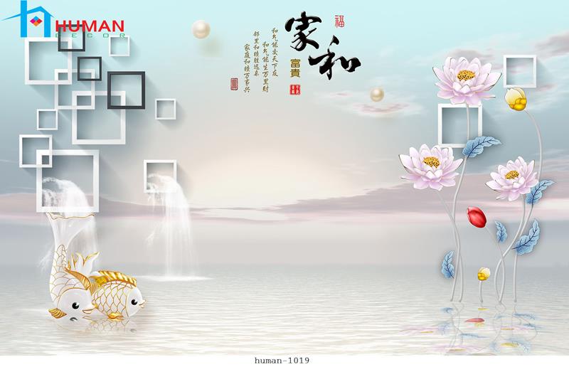 Tranh dán tường Cần Thơ 1019