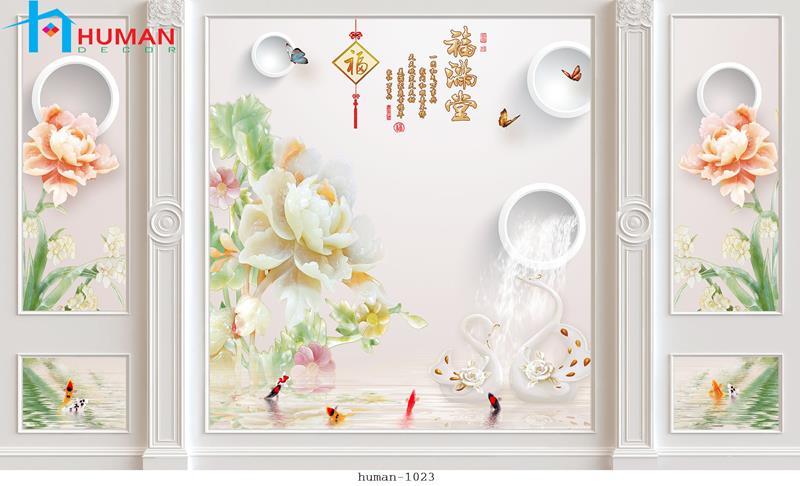 Tranh dán tường Cần Thơ 1023