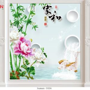 Tranh dán tường Cần Thơ 1026