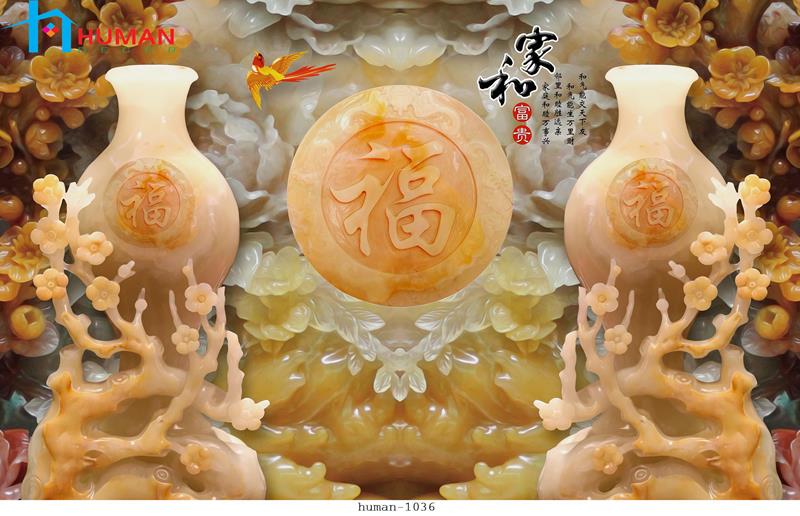 Tranh dán tường Cần Thơ chủ đề Ngọc Bích