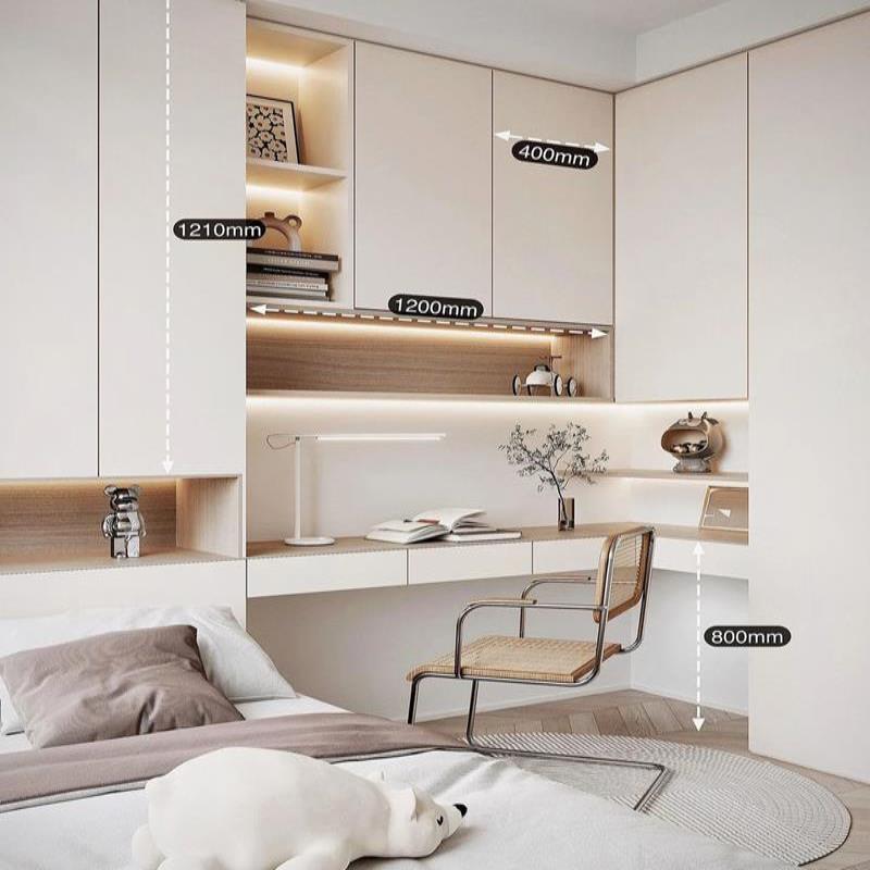 Thiết kế không cánh giúp chủ nhân căn phòng có thể thưởng thức những bộ quần áo xinh đẹp