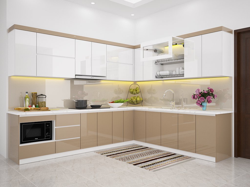 Tủ bếp Cần Thơ Picomat chống ẩm