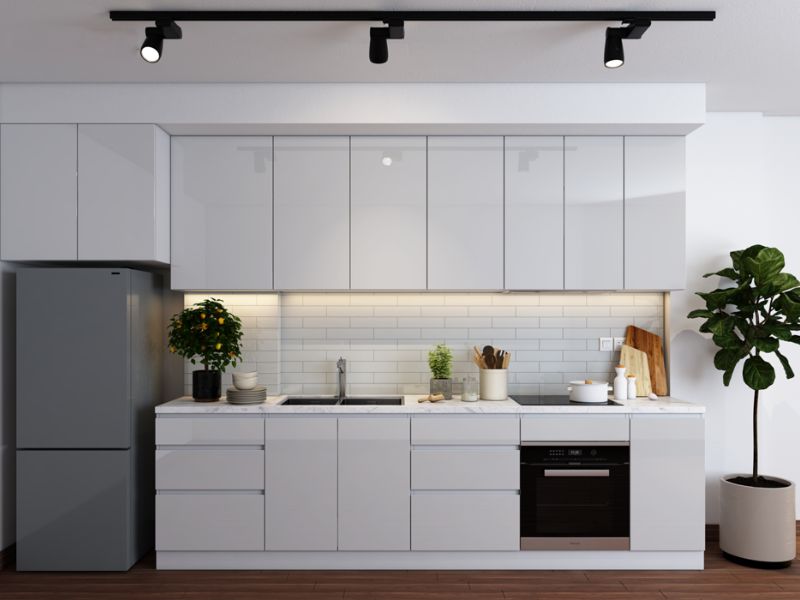 Tủ bếp Picomat Cần Thơ phong cách hiện đại