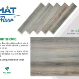 Sàn nhựa hèm khóa MAT FLOOR Z 711