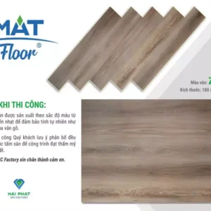 Sàn nhựa hèm khóa MAT FLOOR Z 718