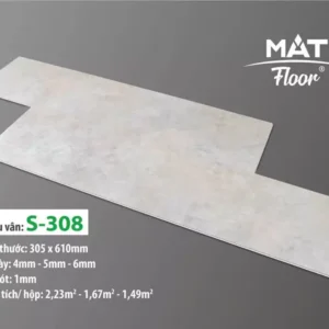 Sàn nhựa giả đá MAT FLOOR S-308