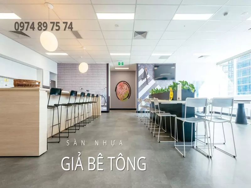 Sàn nhựa giả bê tông Cần Thơ